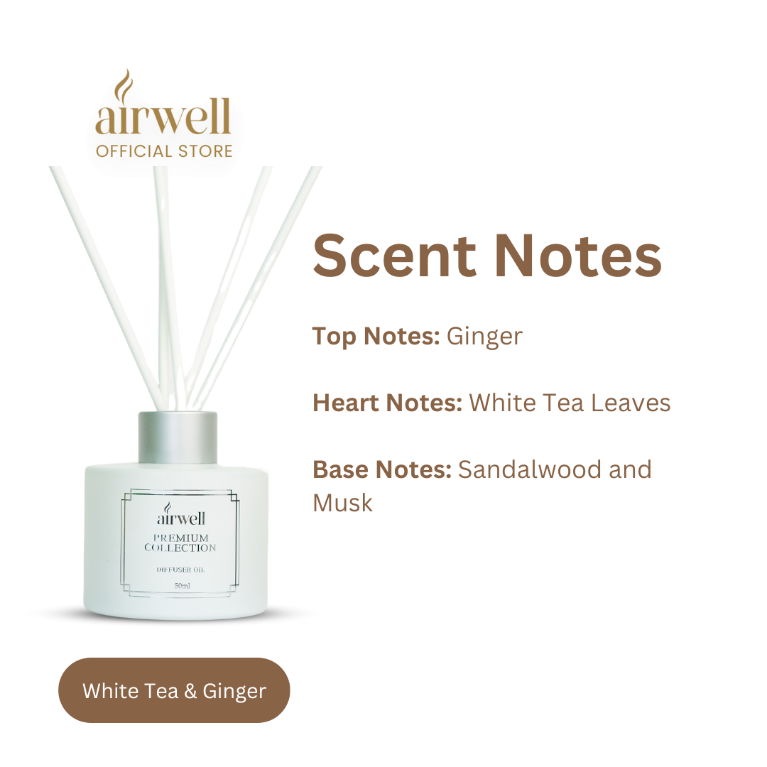 Ceramic White Reed Diffuser