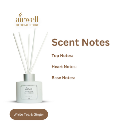 Ceramic White Reed Diffuser